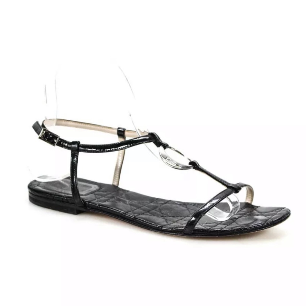 Dior Logo Sandals - Picture 2 of 13
